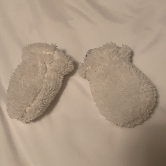 Fleece Bunting Bear Suit with Mittens - Picture 11 of 12